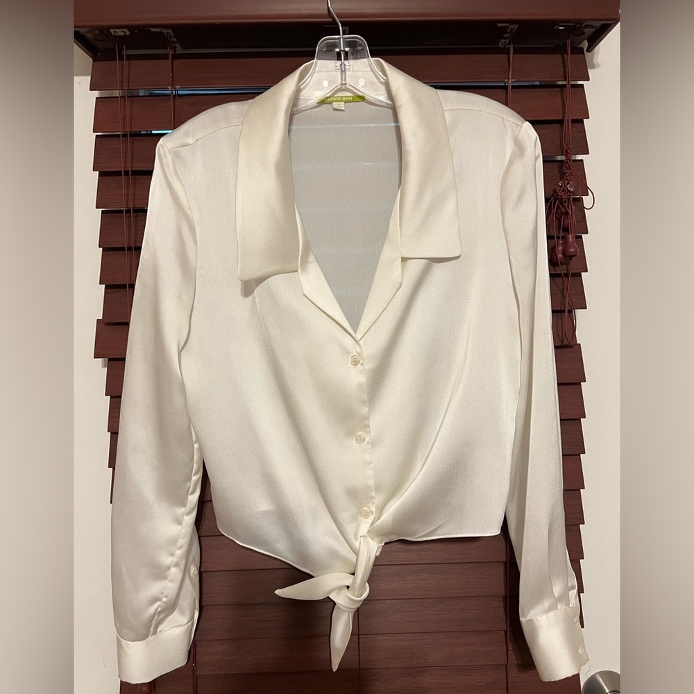 Gianni Bini Cream Blouse
